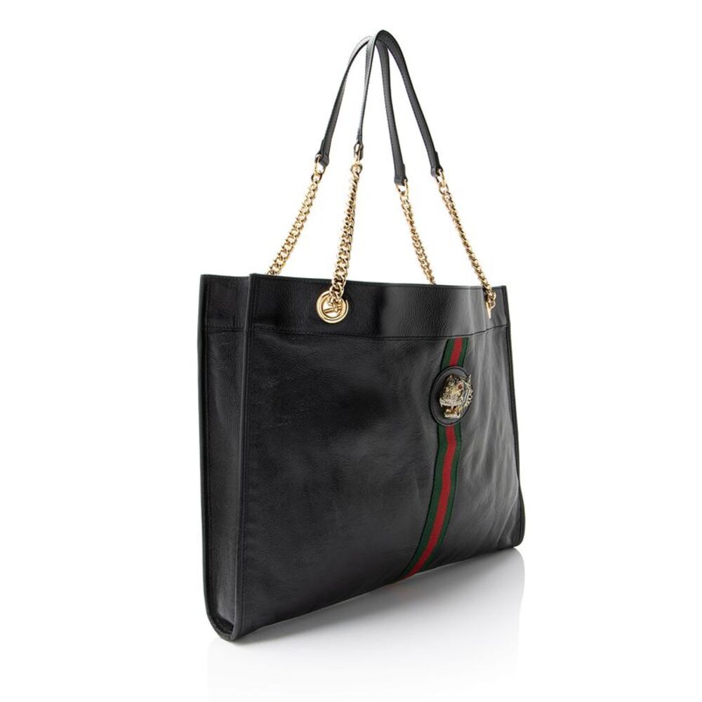 Gucci Leather Rajah Large Tote - Picture 2 of 14